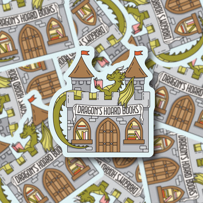 Dragon's Hoard Bookstore Sticker