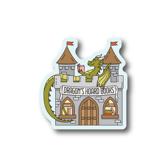 Dragon's Hoard Bookstore Sticker