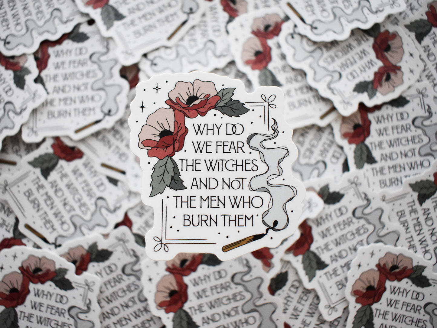 Fear The Witches Sticker