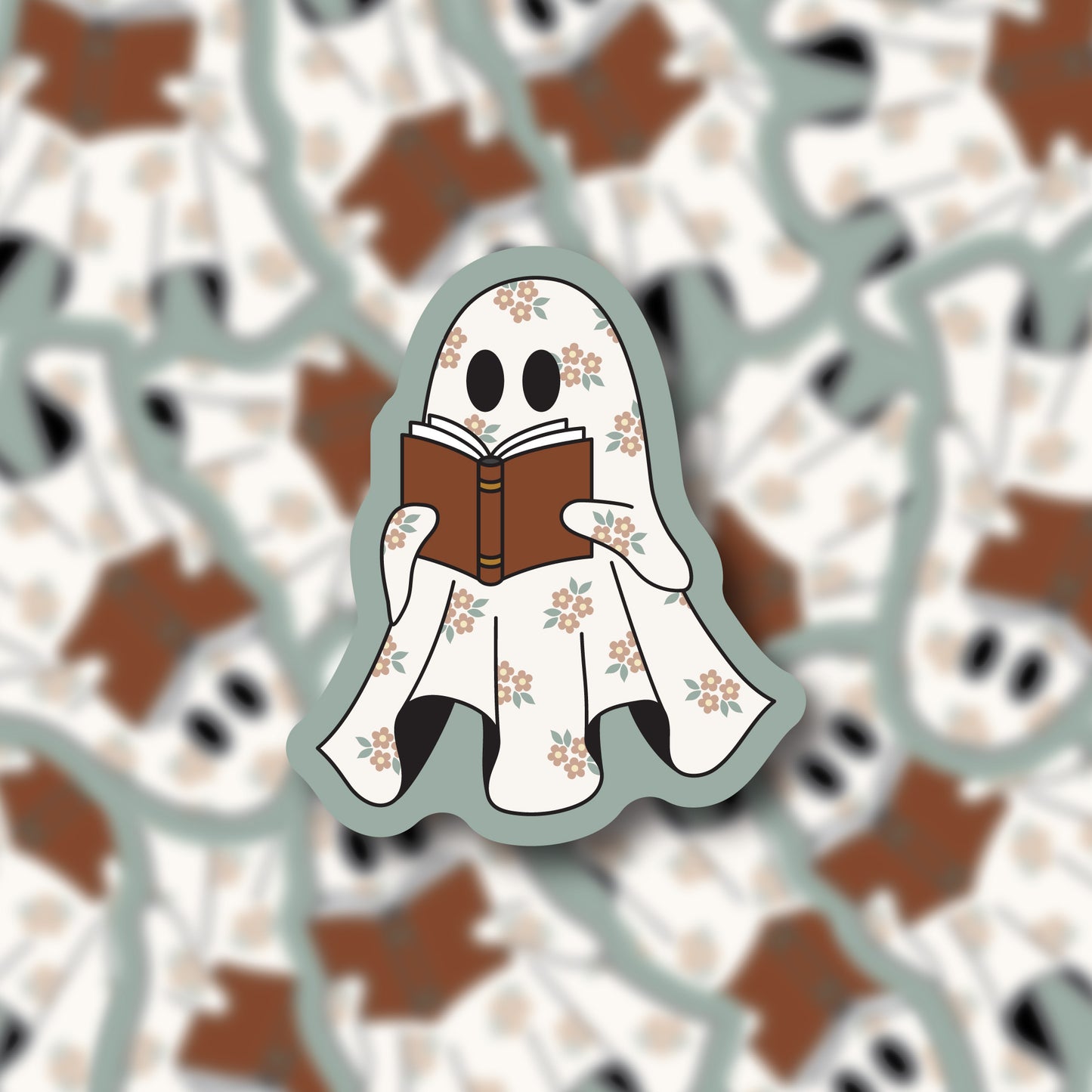 Ghost Reading Sticker