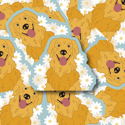 Golden Retriever Sticker