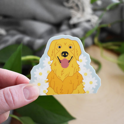 Golden Retriever Sticker