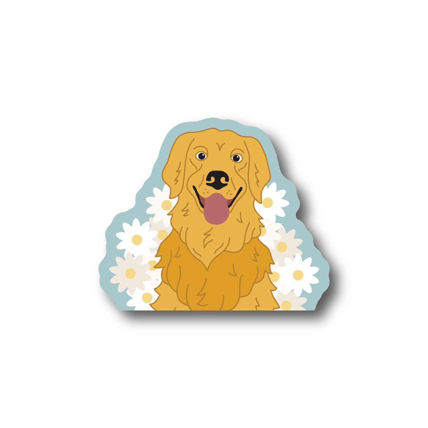 Golden Retriever Sticker