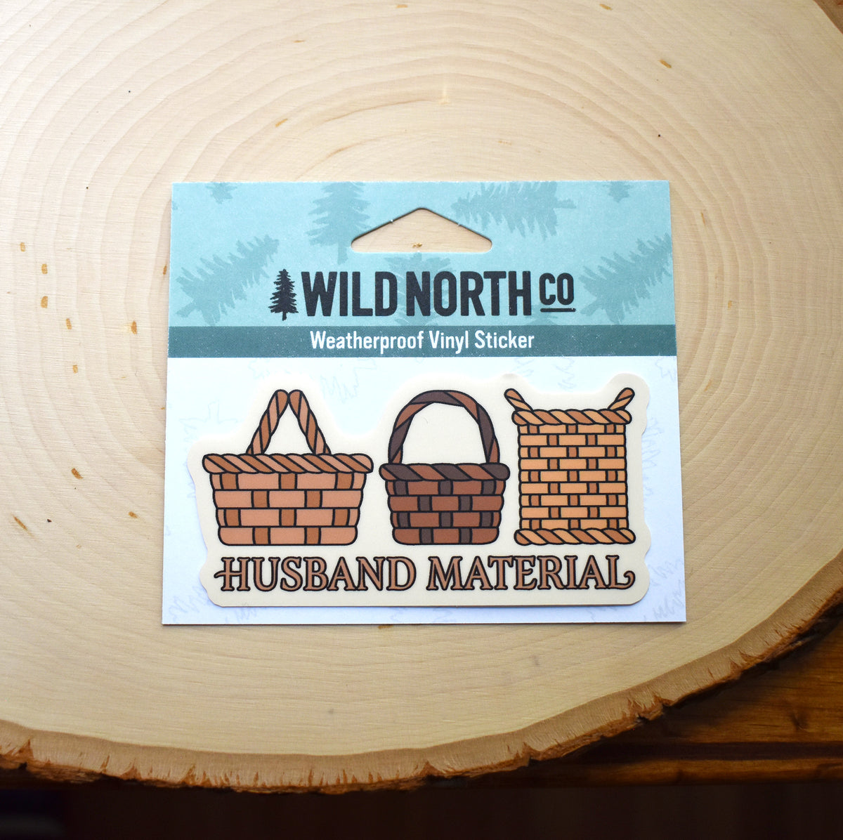 Husband Material Sticker