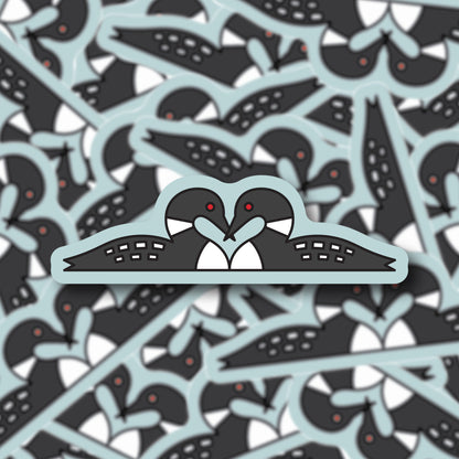 Loon Love Sticker