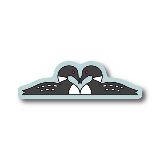 Loon Love Sticker