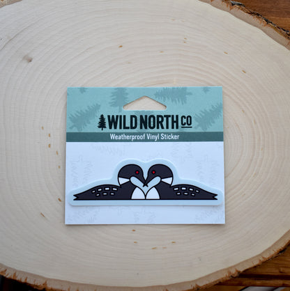 Loon Love Sticker