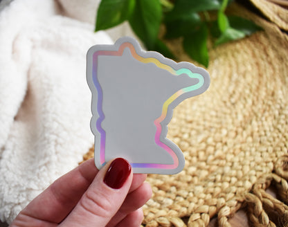 Minnesota Holographic Sticker