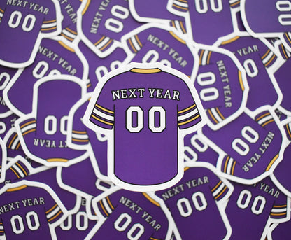 MN Football Next Year Sticker