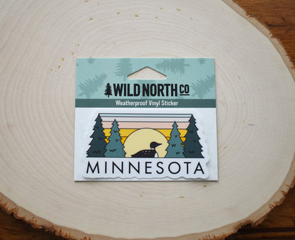 Minnesota Sunrise Sticker