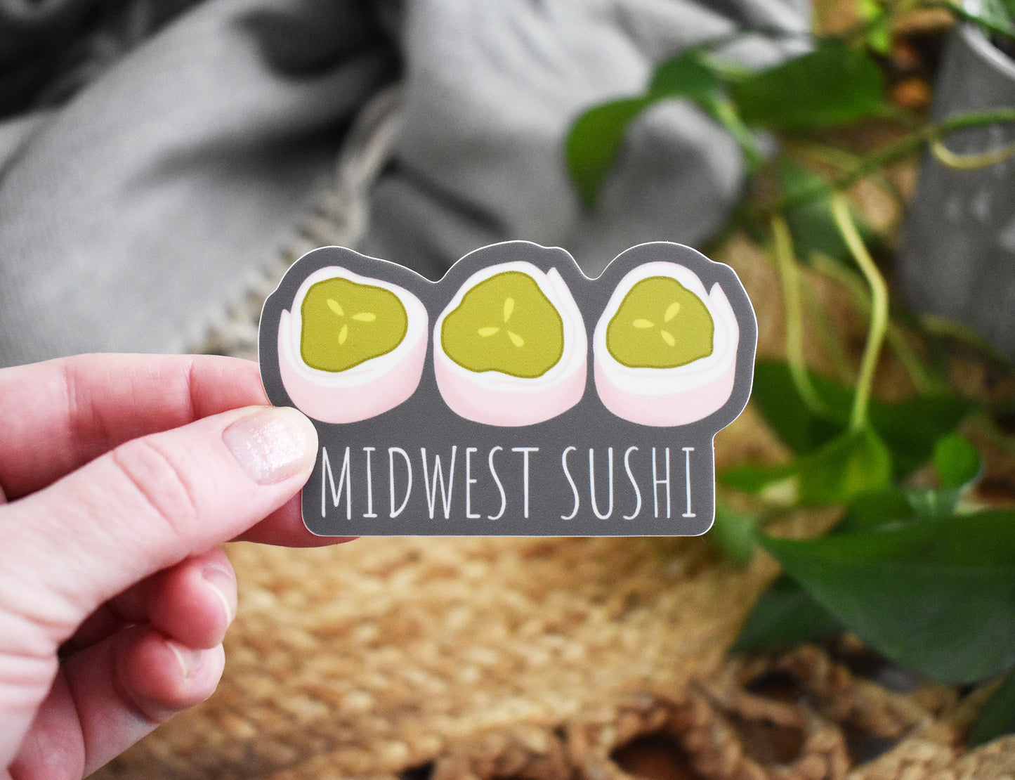Midwest Sushi Sticker
