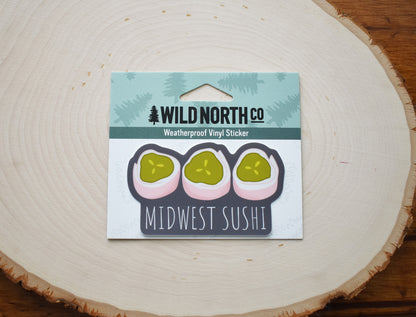 Midwest Sushi Sticker