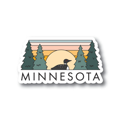 Minnesota Sunrise Sticker