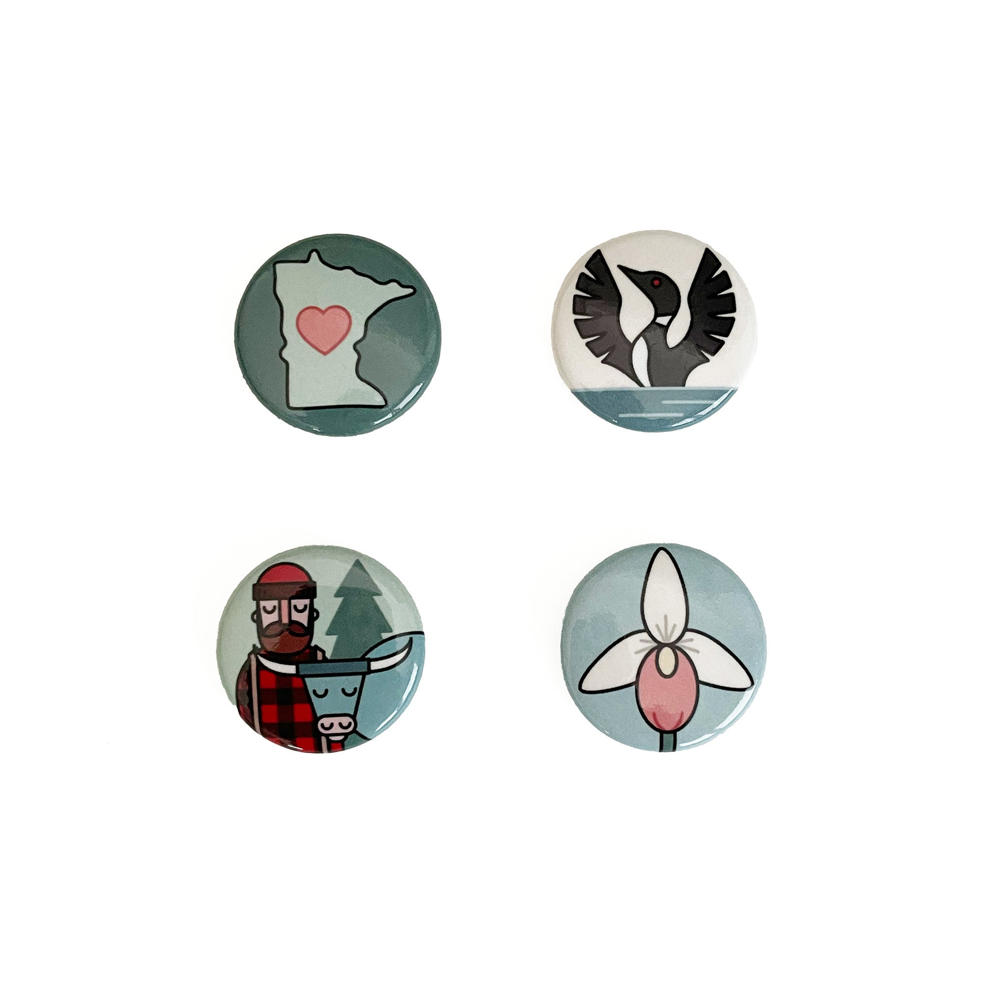 Minnesota Buttons – Wild North Co