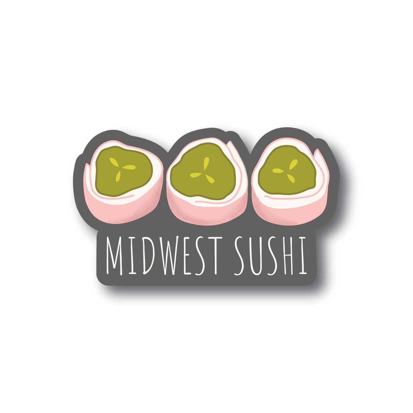Midwest Sushi Sticker