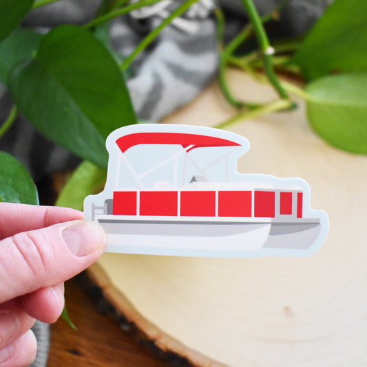 Pontoon Sticker