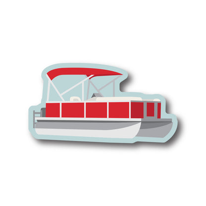 Pontoon Sticker