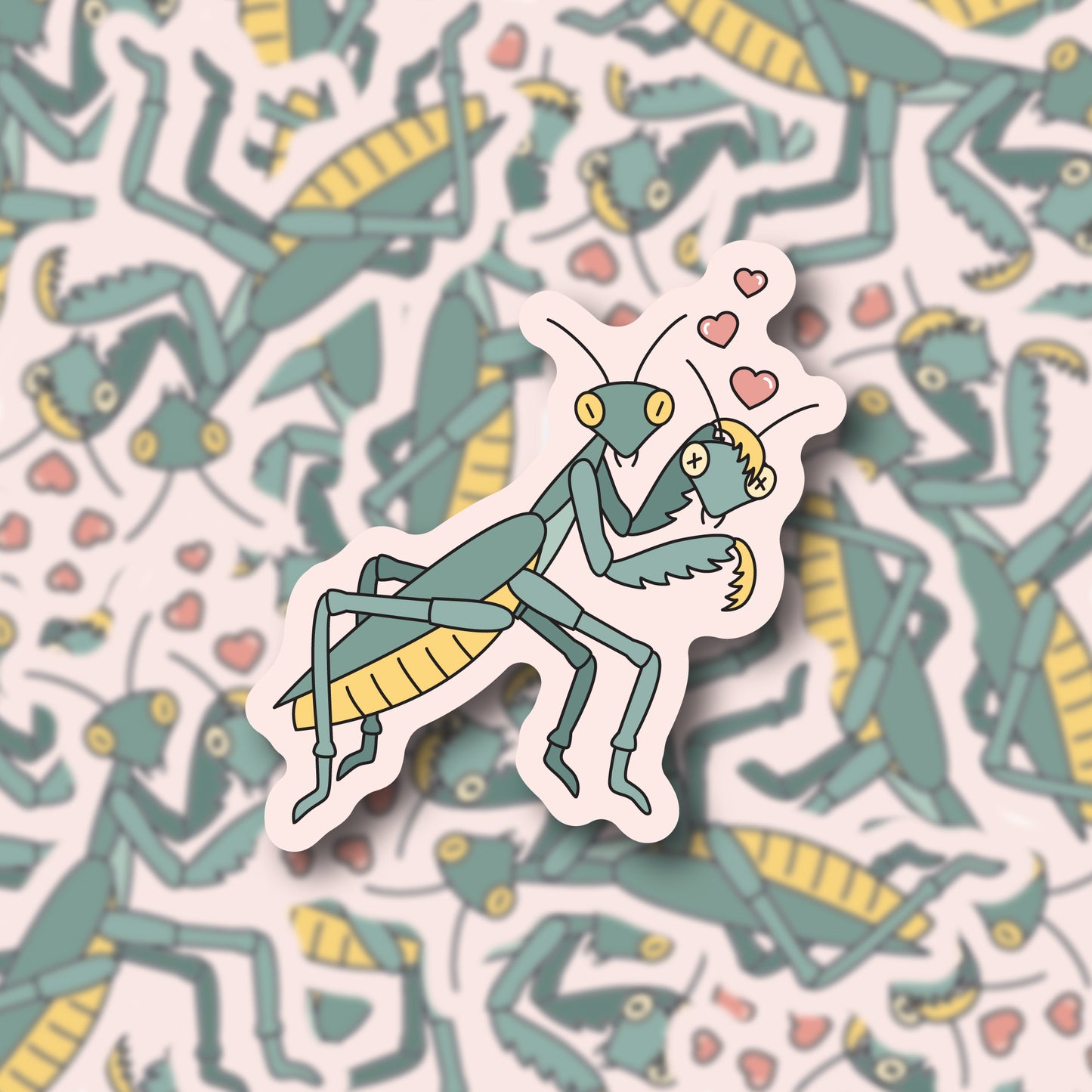 Praying Mantis Lover Sticker