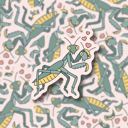 Praying Mantis Lover Sticker