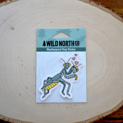 Praying Mantis Lover Sticker