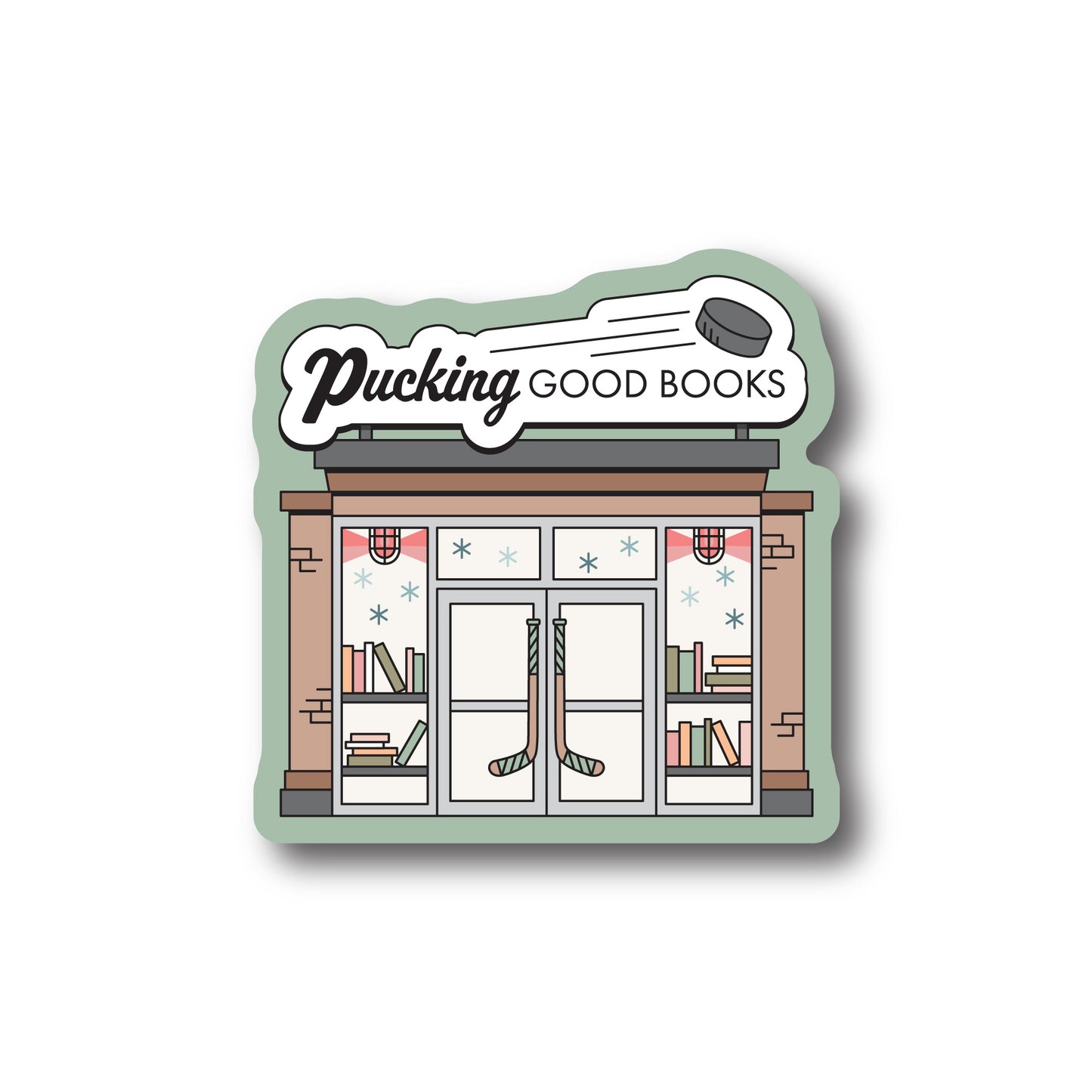 Pucking Good Books Sticker