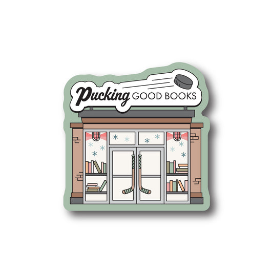 Pucking Good Books Sticker