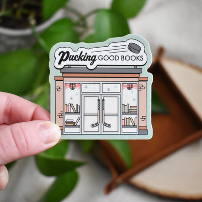 Pucking Good Books Sticker