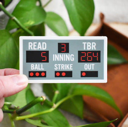 Reading Scoreboard Sticker