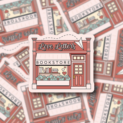 Romance Bookstore Sticker