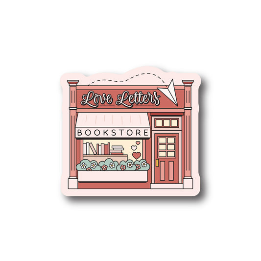 Romance Bookstore Sticker