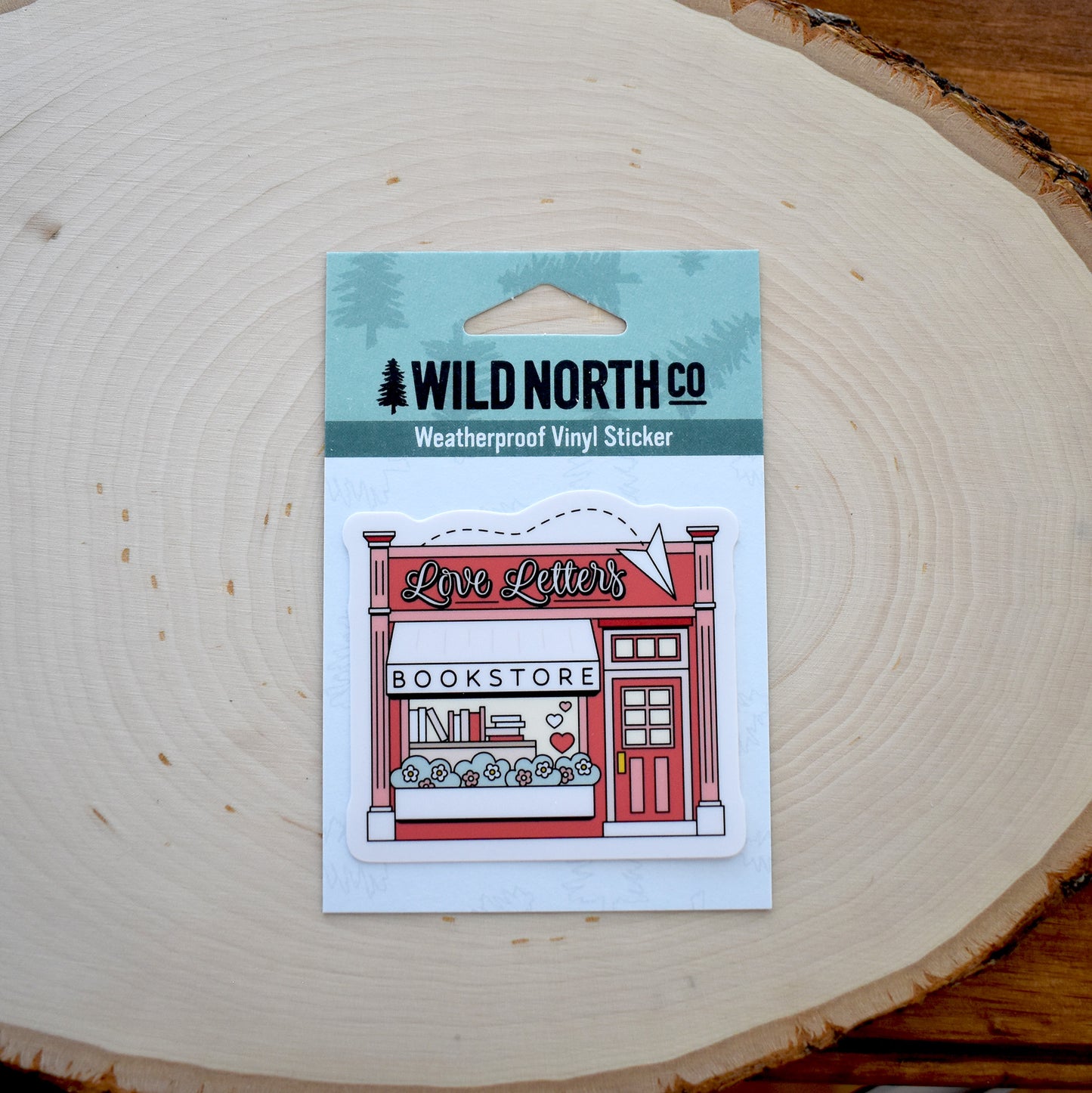 Romance Bookstore Sticker