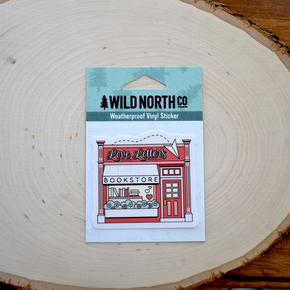 Romance Bookstore Sticker