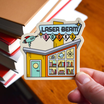 Sci-Fi Bookstore Sticker