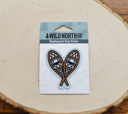 Snowshoes Sticker