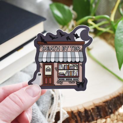 Spooky Bookstore Sticker
