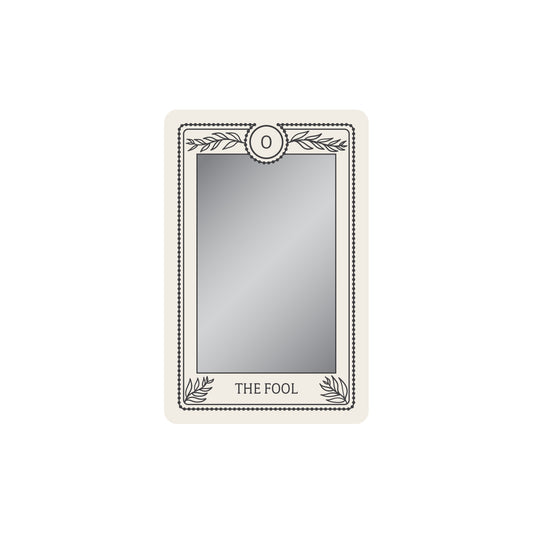 The Fool Mirror Sticker