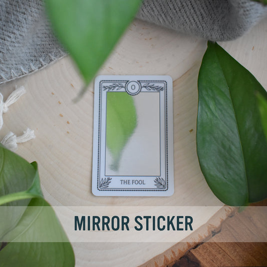 The Fool Mirror Sticker