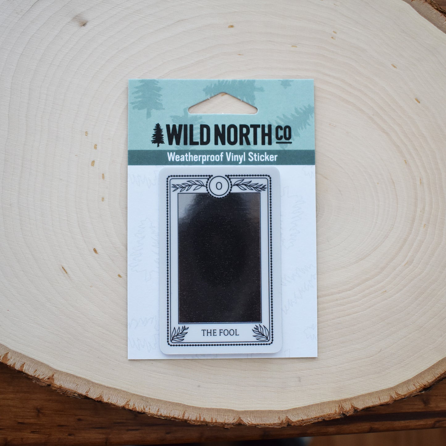 The Fool Mirror Sticker