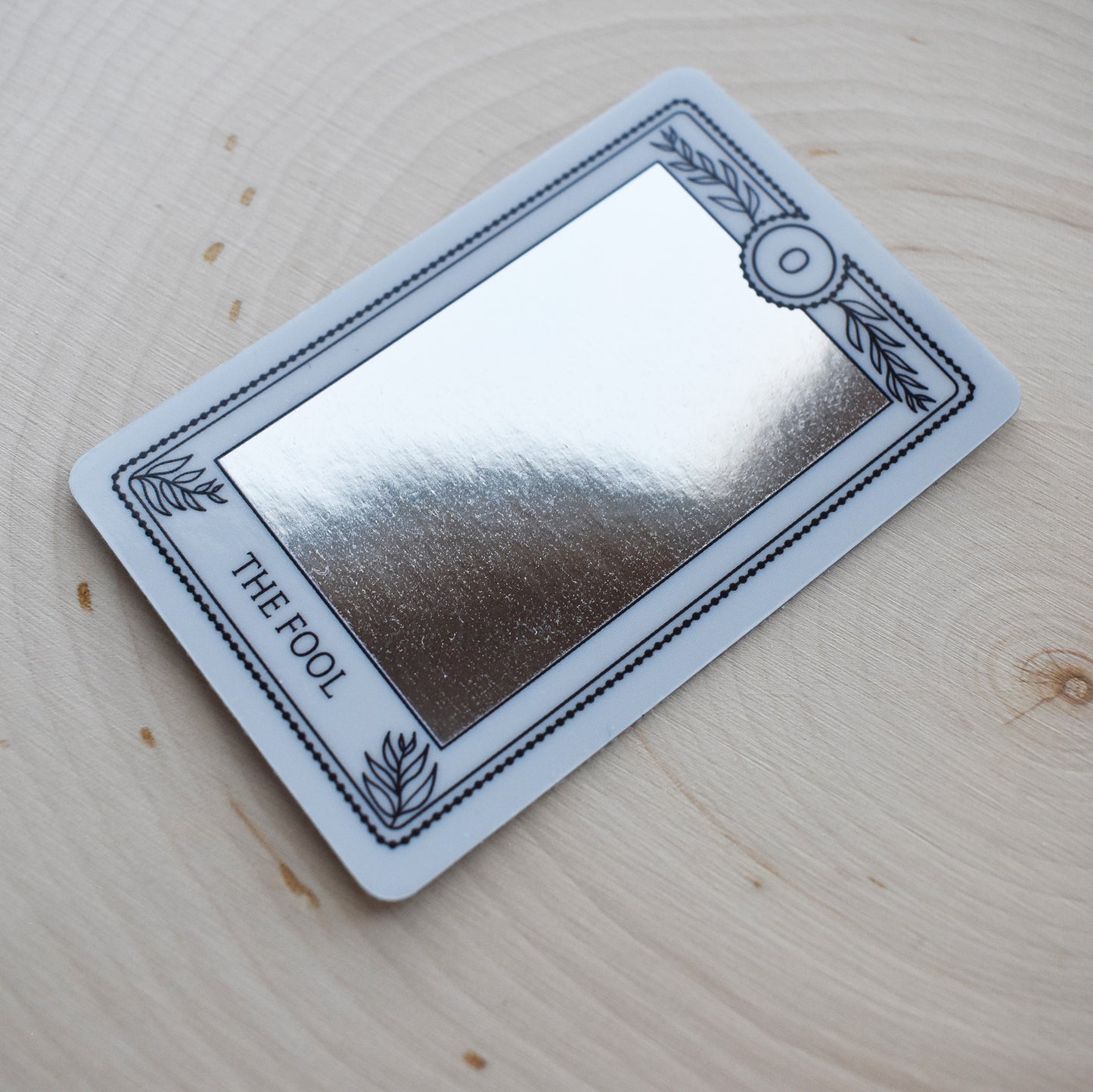 The Fool Mirror Sticker