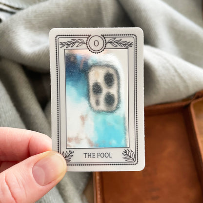 The Fool Mirror Sticker