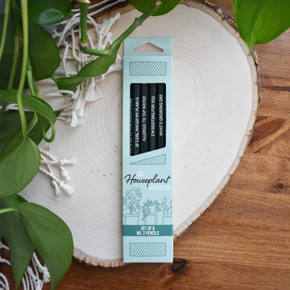 The Houseplant Collection Pencil Set