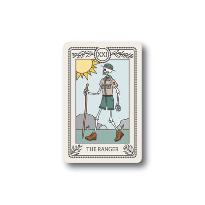 The Ranger Tarot Card Sticker