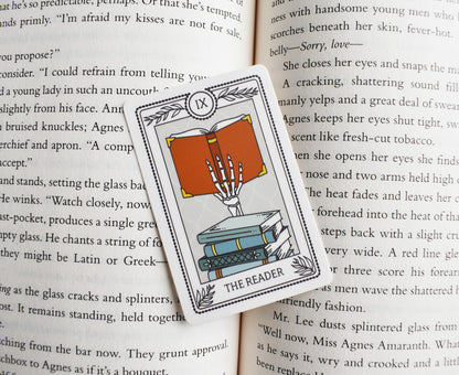 The Reader Tarot Card Sticker