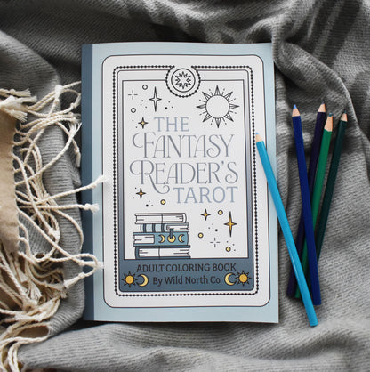 The Fantasy Reader's Tarot Coloring Book