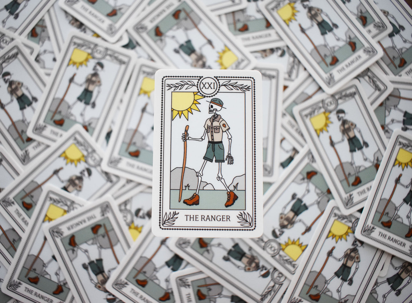 The Ranger Tarot Card Sticker