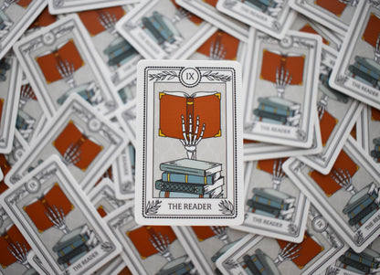 The Reader Tarot Card Sticker