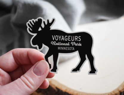 Voyageurs Moose Sticker