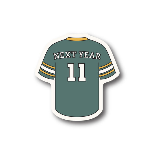 WI Football Next Year Sticker