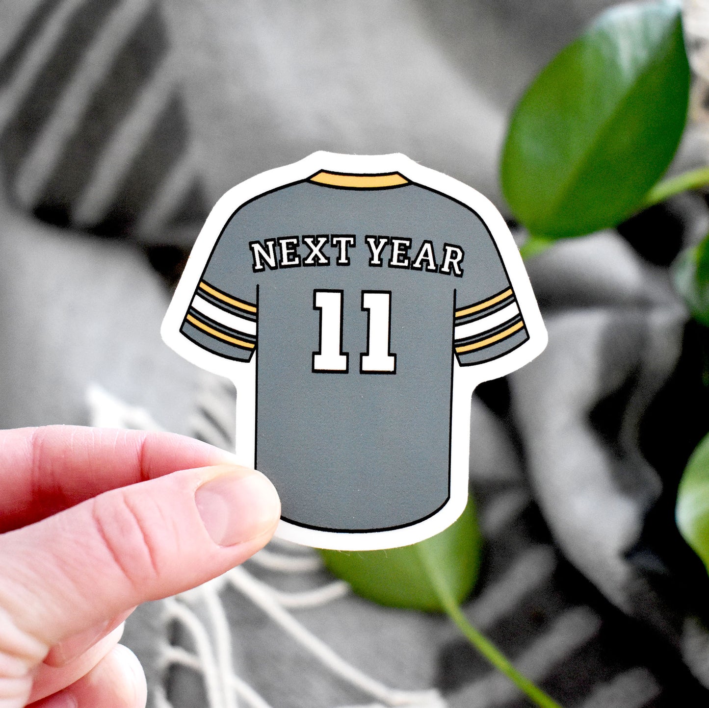 WI Football Next Year Sticker