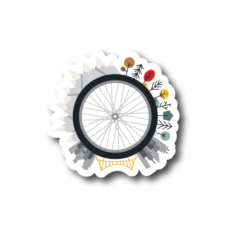 Bicycle Tire Sticker